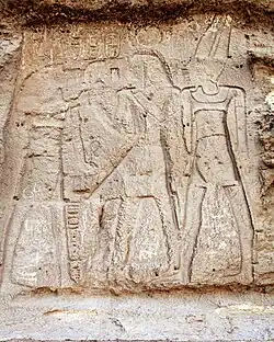 Felsstele Ramses’ III.