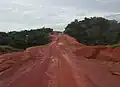 BR-230 – zwischen Rurópolis und Uruará bei Aveiro / Pará