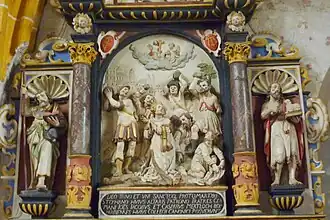 Detail des Stephanusaltars, St. Castor