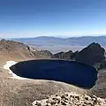 Der Tulainyo Lake vom Mount Russell aus