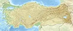 Lagekarte der Türkei