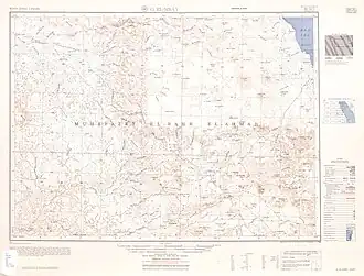 Kartenblatt NG-36-11 (G. El-Sibâ‛i)
