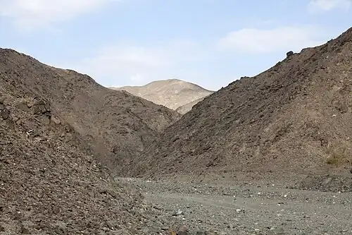 Piste zu den Smaragdminen von Umm Kābū