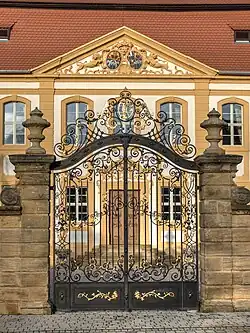 Eingangstor von Schloss Unterleiterbach