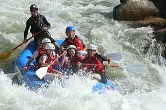 Rafting im U.S. National Whitewater Center