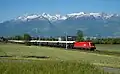 Der Venice-Simplon-Orient-Express in Nendeln / Liechtenstein