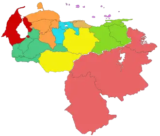 Reiseregionen