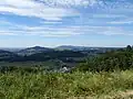 Blick ins Flachgauer Alpenvorland (Gemeinden Hallwang, Elixhausen)