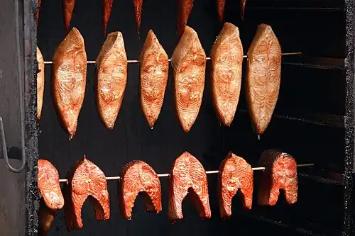 Räucherfisch und eine große Auswahl