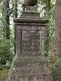 Denkmal von Johannes Weinrich, dem Erfinder des Psalm-Melodikon