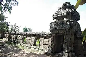 Mauer des West Mebon