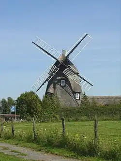 Windmühle Dorf Mecklenburg