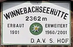 Winnebachseehütte