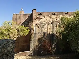 Seitenansicht der Kirche Wukro Chirkos