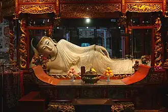Nicht so verehrt wie sein Bruder: Der liegende Jadebuddha