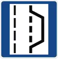 Symbol für eine Nothalte- und Pannenbucht