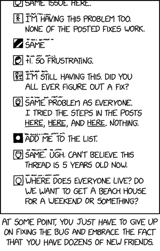 Bug Thread
