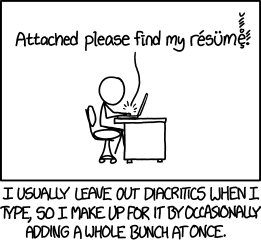 Diacritics