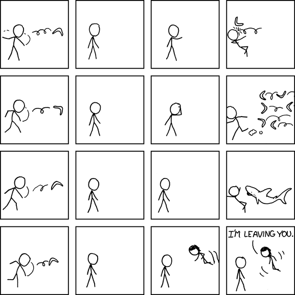 I Am Not Good with Boomerangs