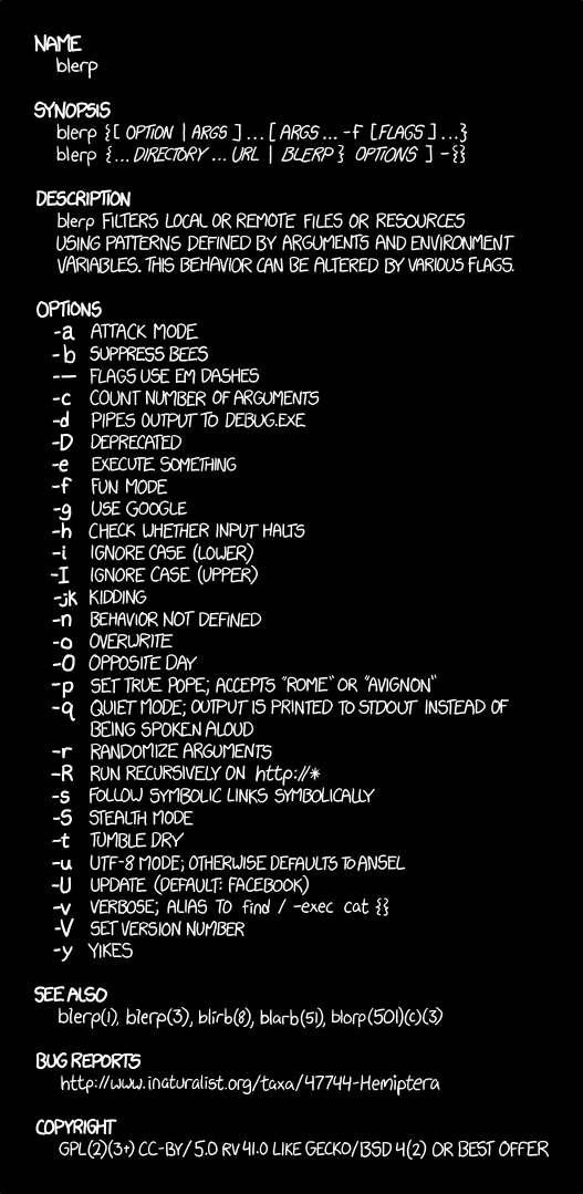 Man Page