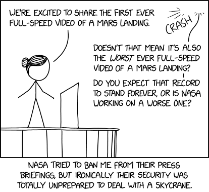 Mars Landing Video