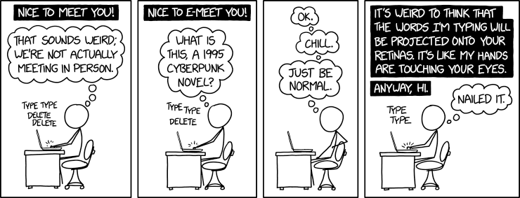 Nice To E-Meet You