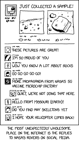 Rover Replies