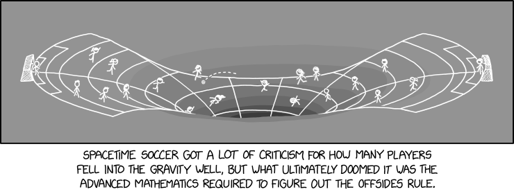 Spacetime Soccer