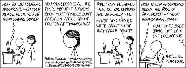 Thanksgiving Arguments